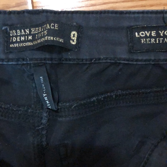 Black Skinny Jeans With Zippers - Picture 5 of 5